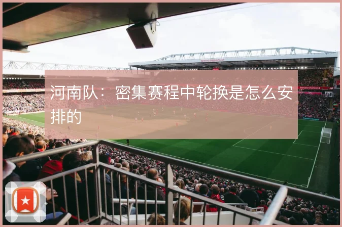 河南队：密集赛程中轮换是怎么安排的